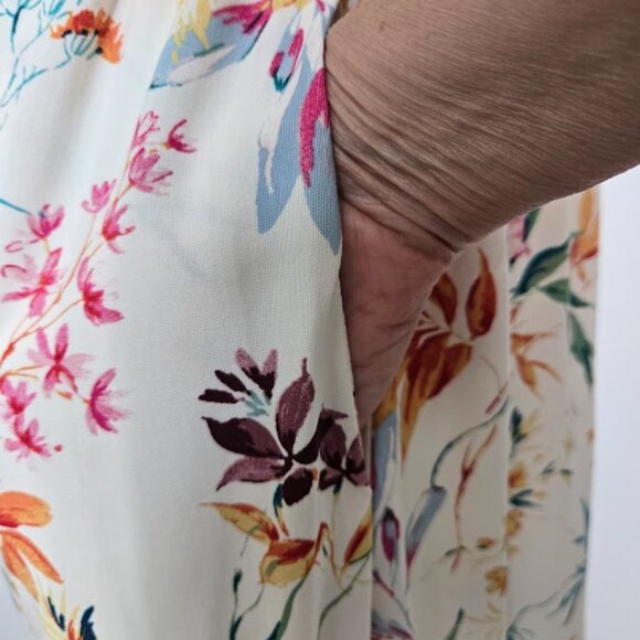 TORRID Midi Jersey Challis Sweetheart Tube Dress Sz 2 - Picture 6 of 10